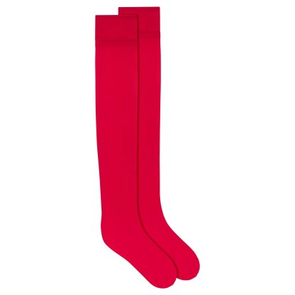 HOSIERY THIGH HIGH STOCKINGS - RUBY