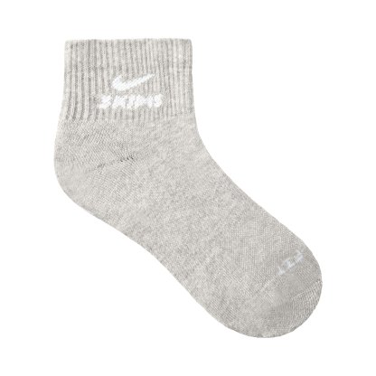 NikeSKIMS ACCESSORIES DRI-FIT™ QUARTER CREW SOCK 3-PACK - BUBBLE GUM MULTI