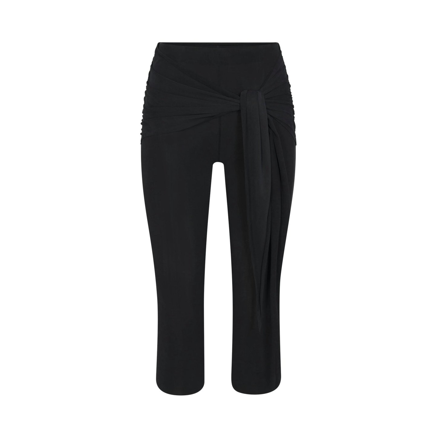 CUPRO JERSEY WRAP CAPRI - OBSIDIAN - image 18