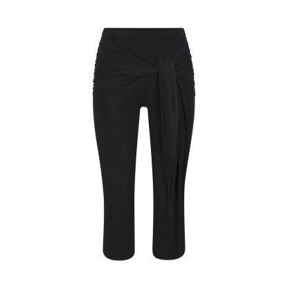 CUPRO JERSEY WRAP CAPRI - OBSIDIAN - image 18