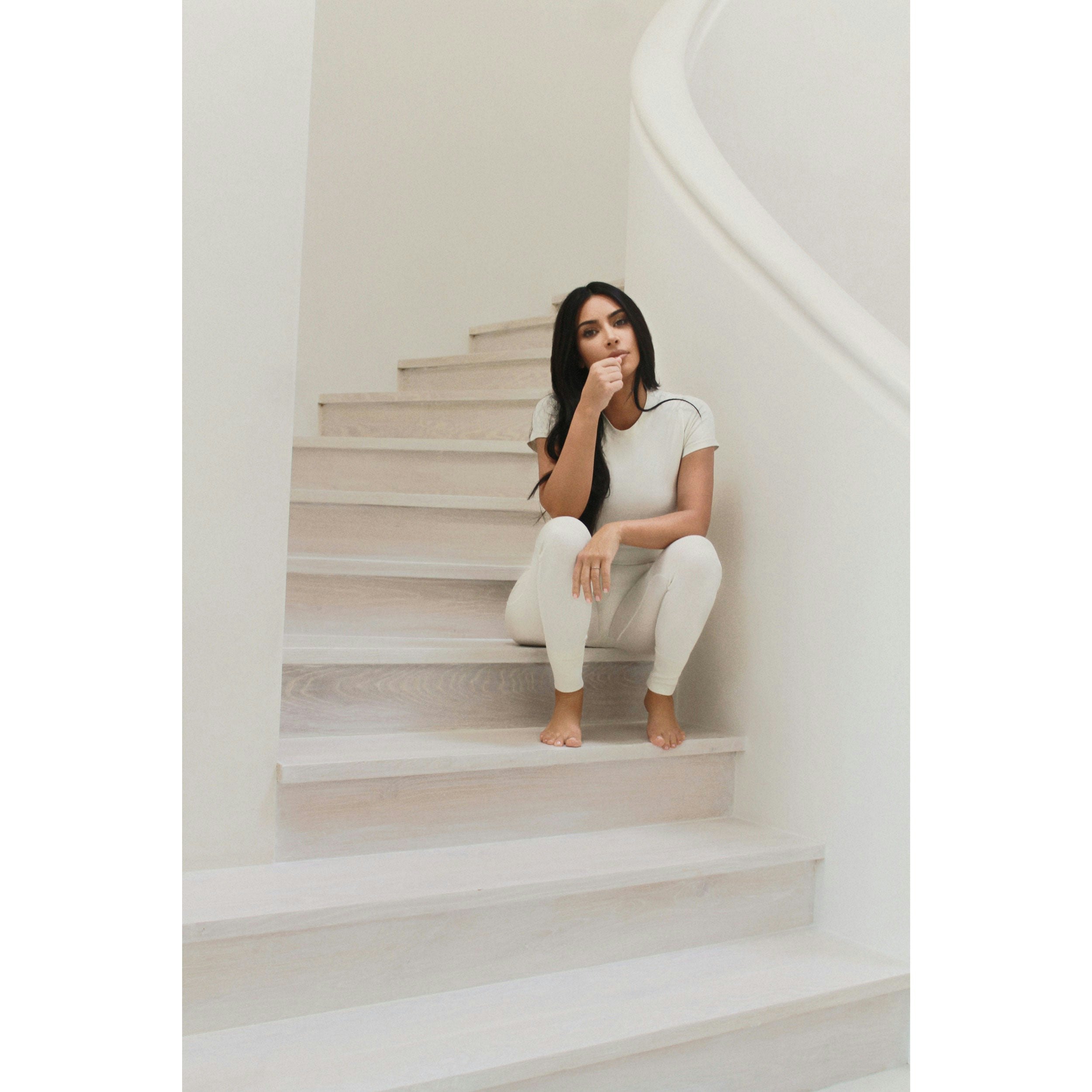 COTTON RIB LEGGING - MINERAL - image 19