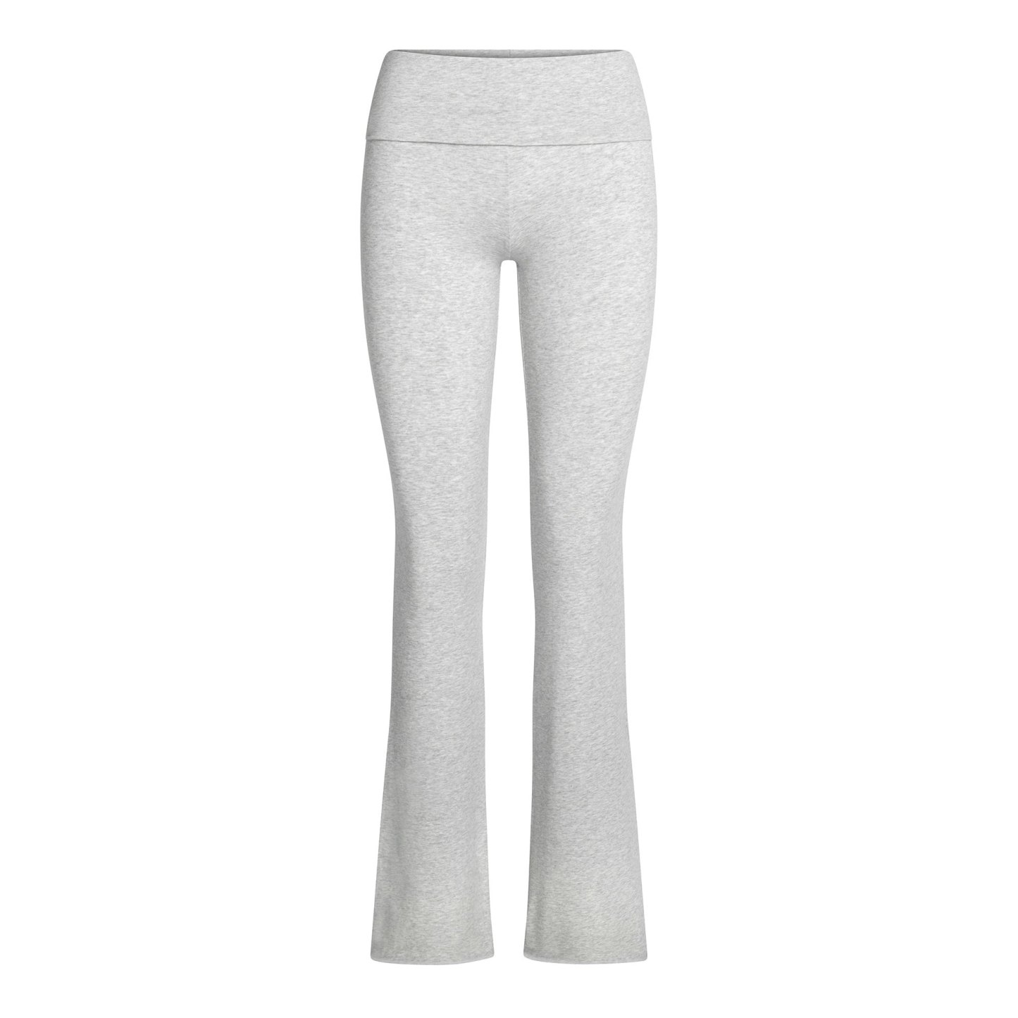 COTTON JERSEY FOLDOVER PANT - LIGHT HEATHER GREY - image 34