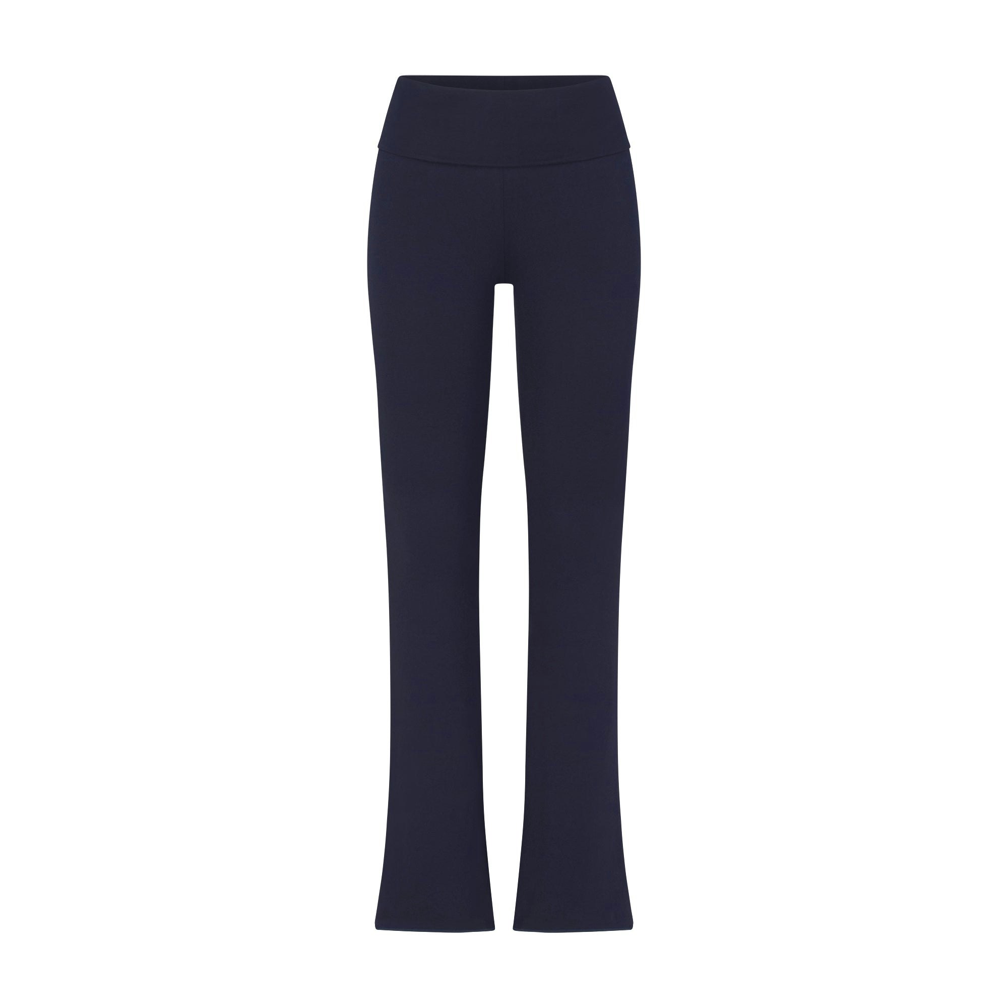 COTTON JERSEY FOLDOVER PANT - NAVY - image 29