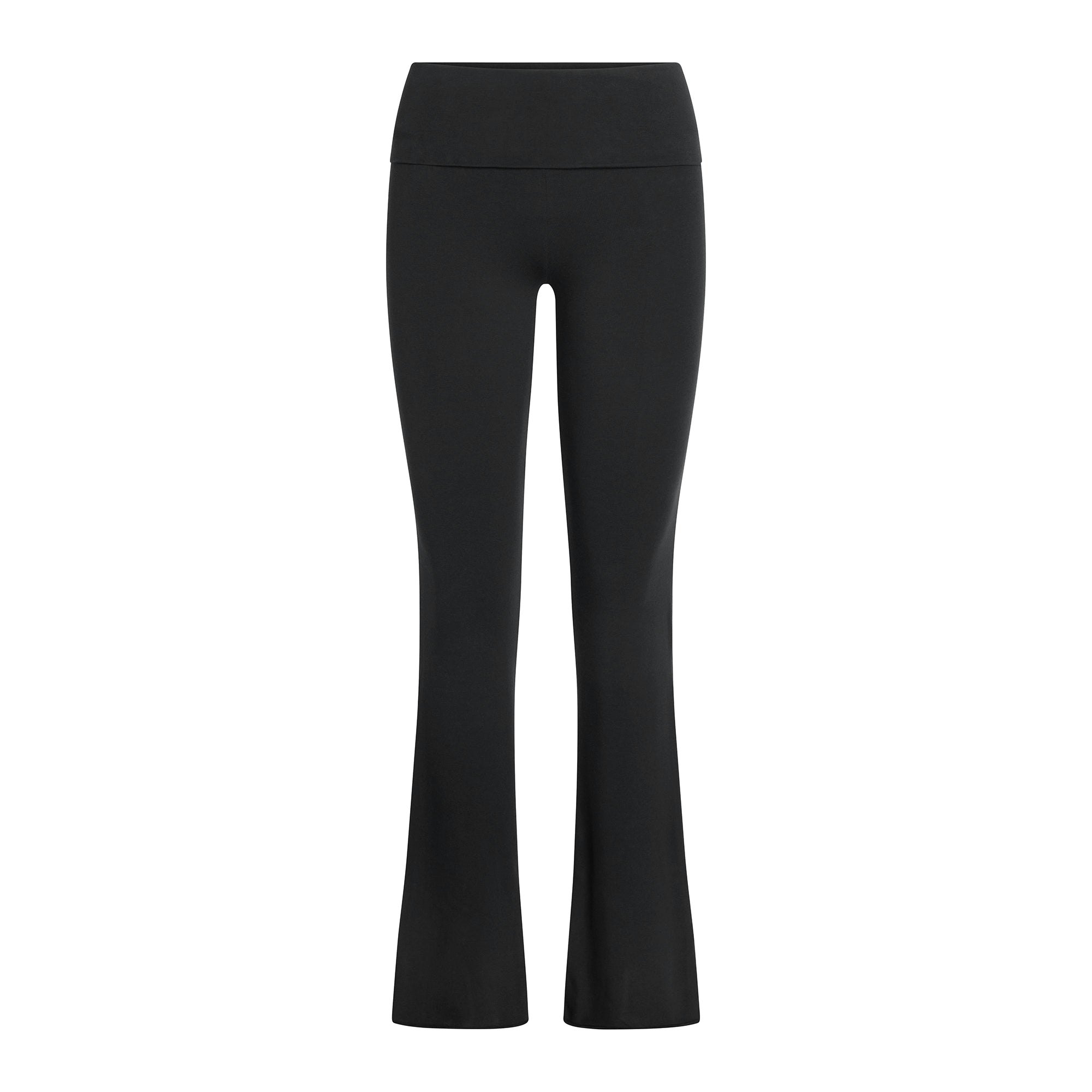 COTTON JERSEY FOLDOVER PANT - SOOT - image 6
