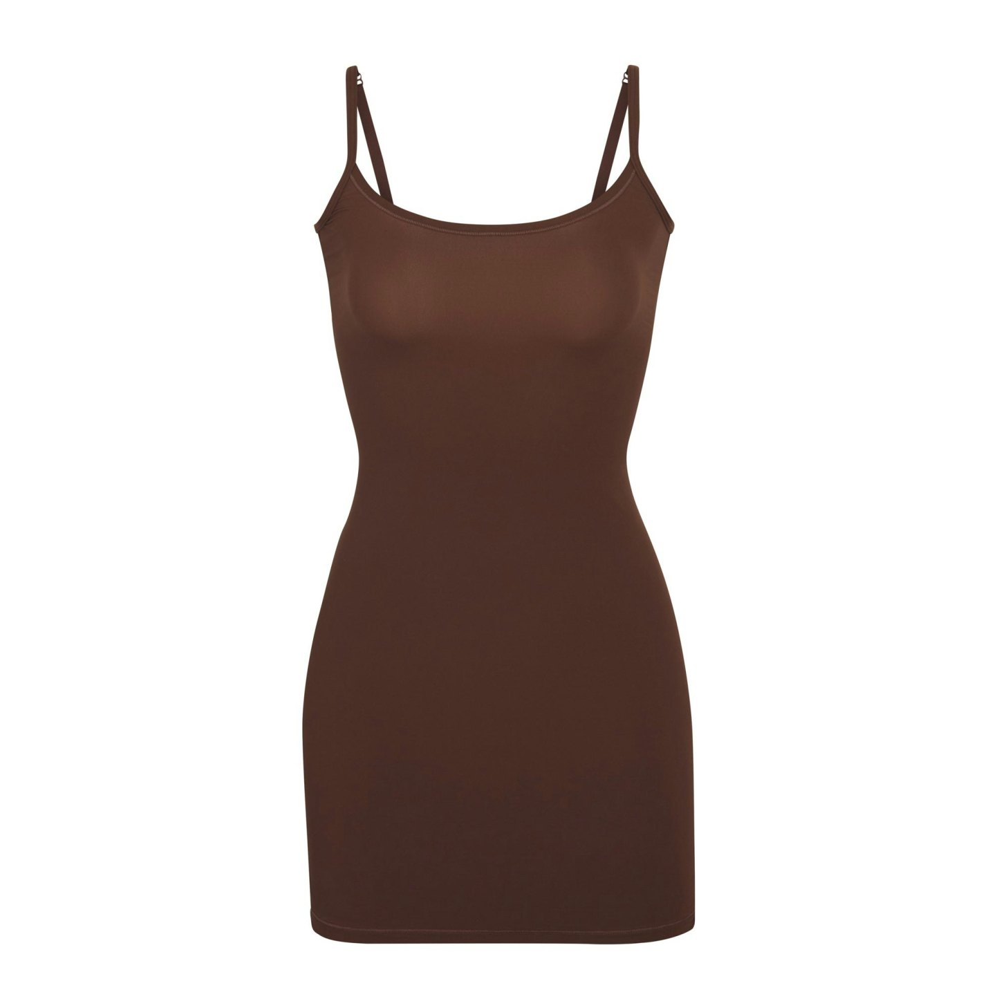 FITS EVERYBODY SLIP DRESS - COCOA - image 30
