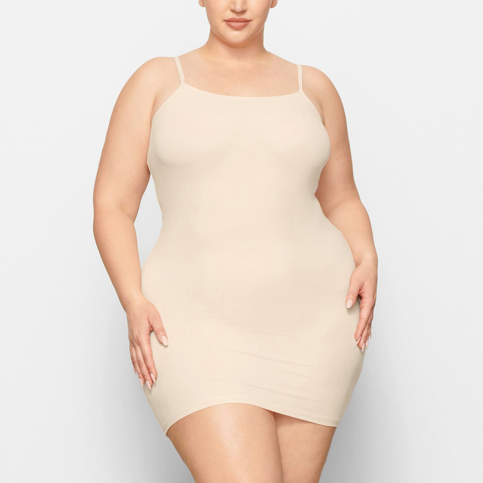 FITS EVERYBODY SLIP DRESS - SAND - image 6