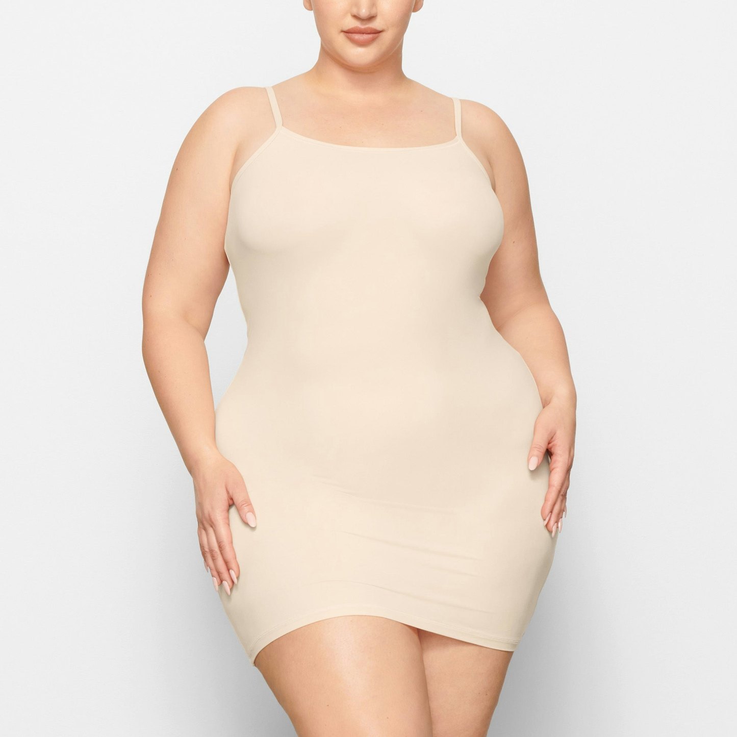 FITS EVERYBODY SLIP DRESS - SAND - image 6