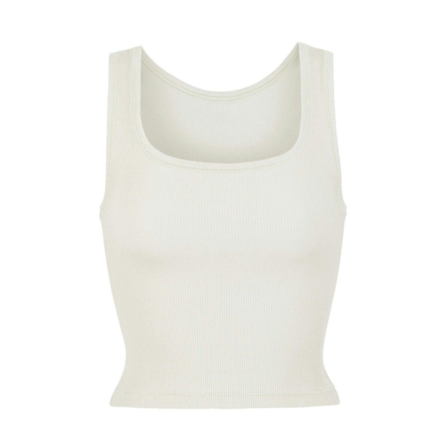 COTTON RIB TANK - BONE - image 22