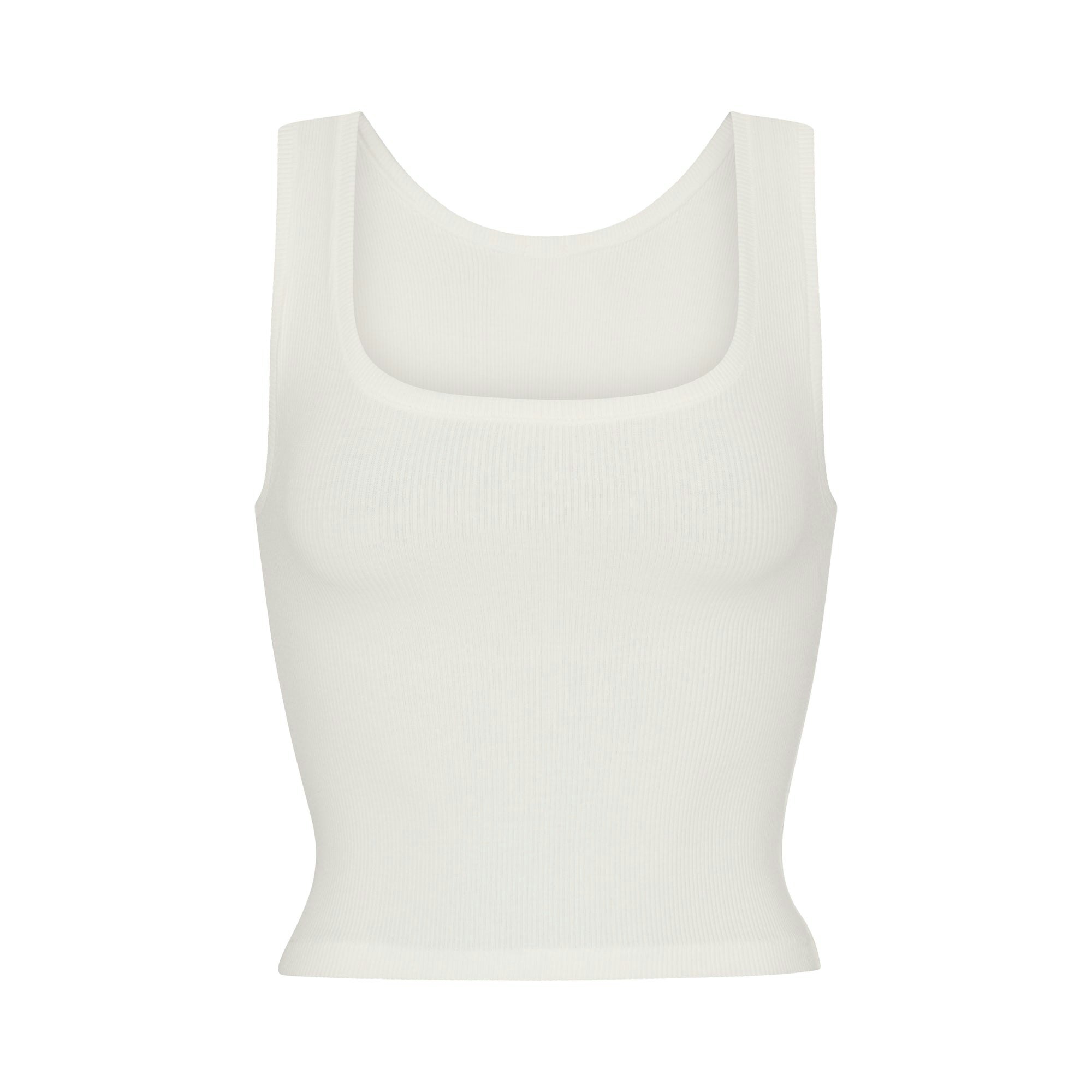 COTTON RIB TANK - MARBLE - image 13