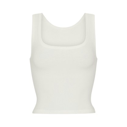 COTTON RIB TANK - MARBLE - image 13