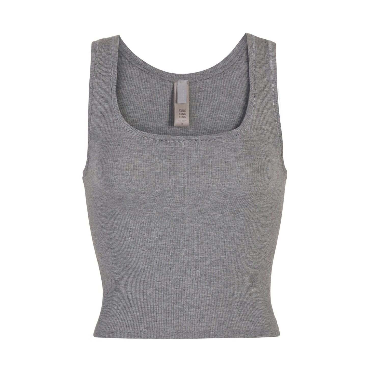 SOFT LOUNGE TANK - HEATHER GREY - image 15