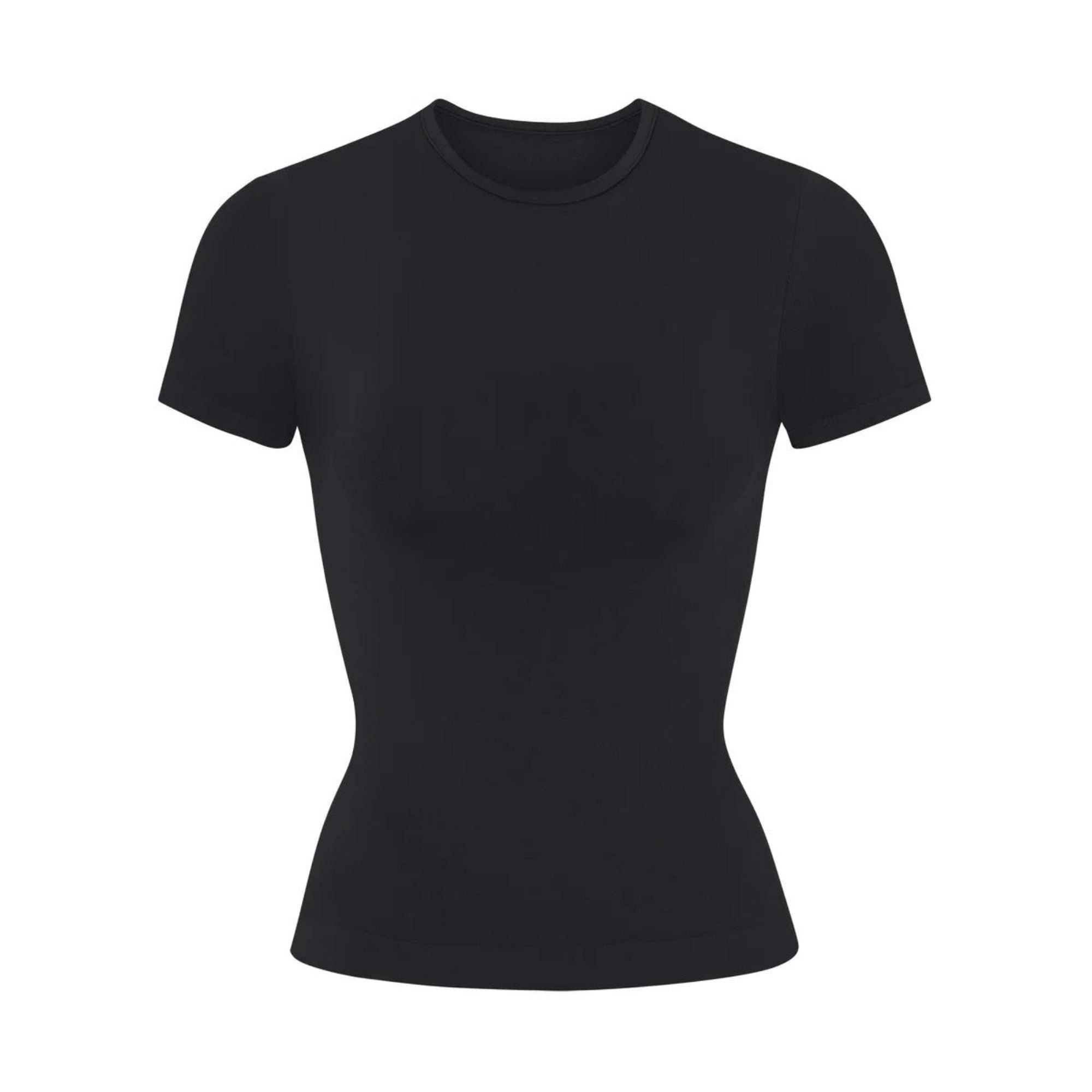 SOFT SMOOTHING SEAMLESS T-SHIRT - ONYX - image 5