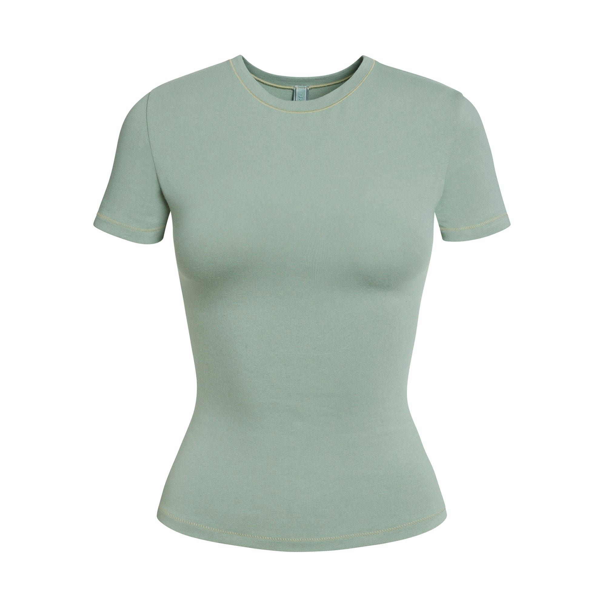 COTTON JERSEY T-SHIRT - MINERAL - image 51