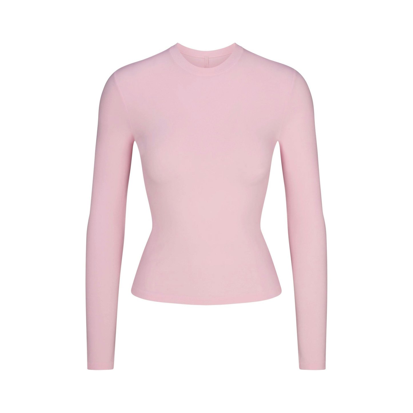 COTTON JERSEY LONG SLEEVE T-SHIRT - CHERRY BLOSSOM - image 12
