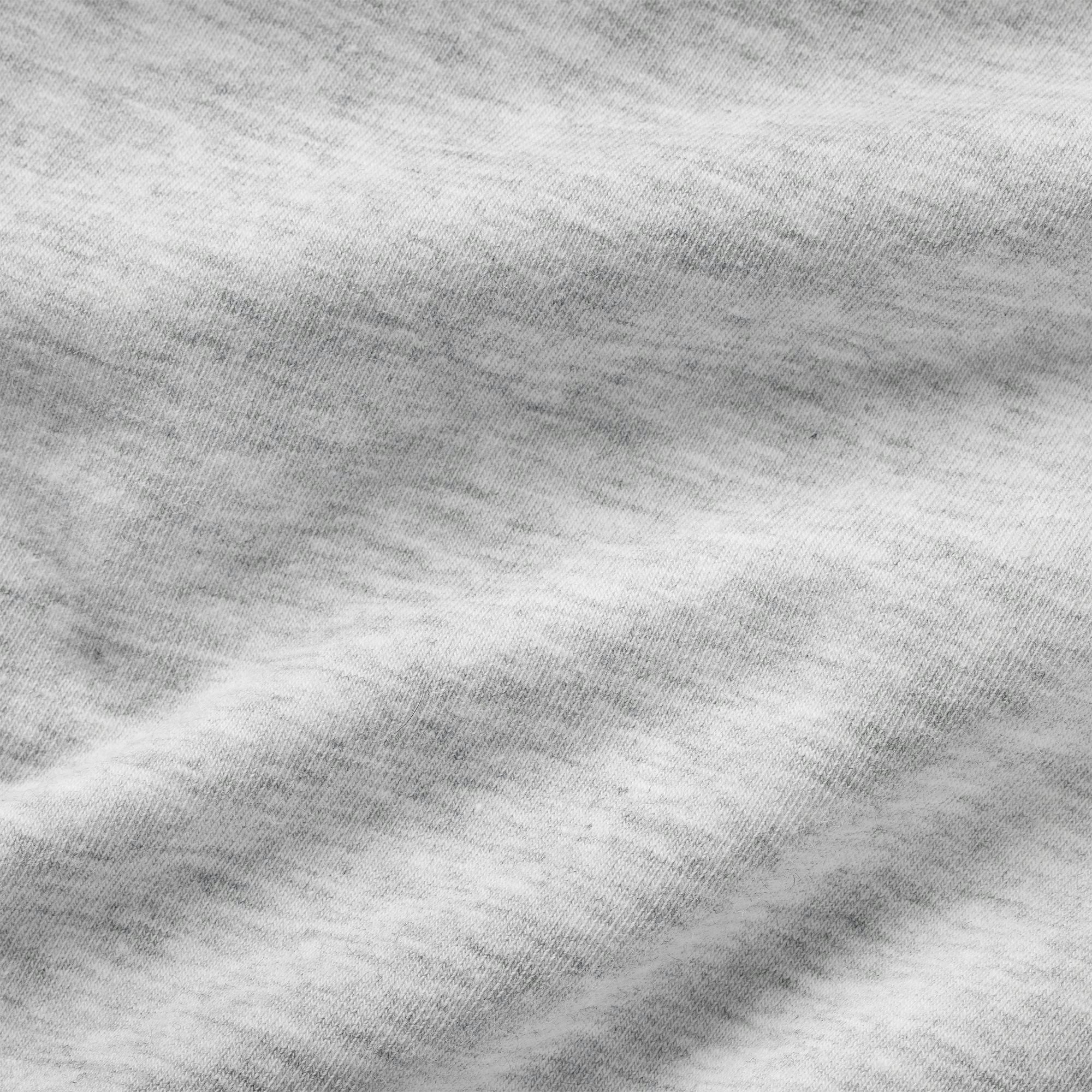 COTTON JERSEY T-SHIRT - LIGHT HEATHER GREY - image 44