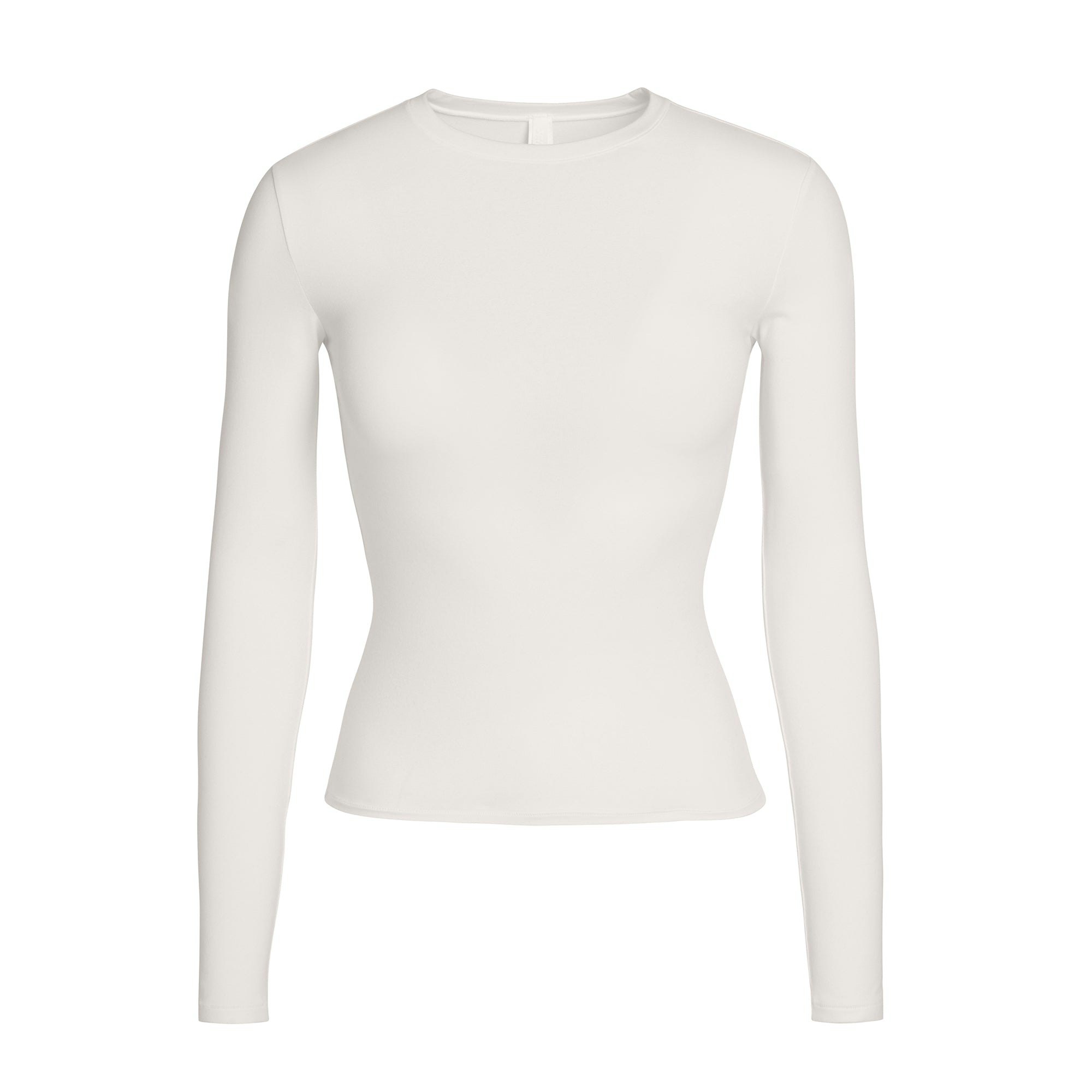 COTTON JERSEY LONG SLEEVE T-SHIRT - MARBLE - image 22
