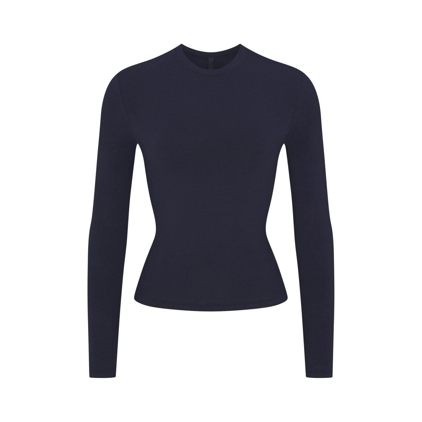 COTTON JERSEY LONG SLEEVE T-SHIRT - NAVY - image 17