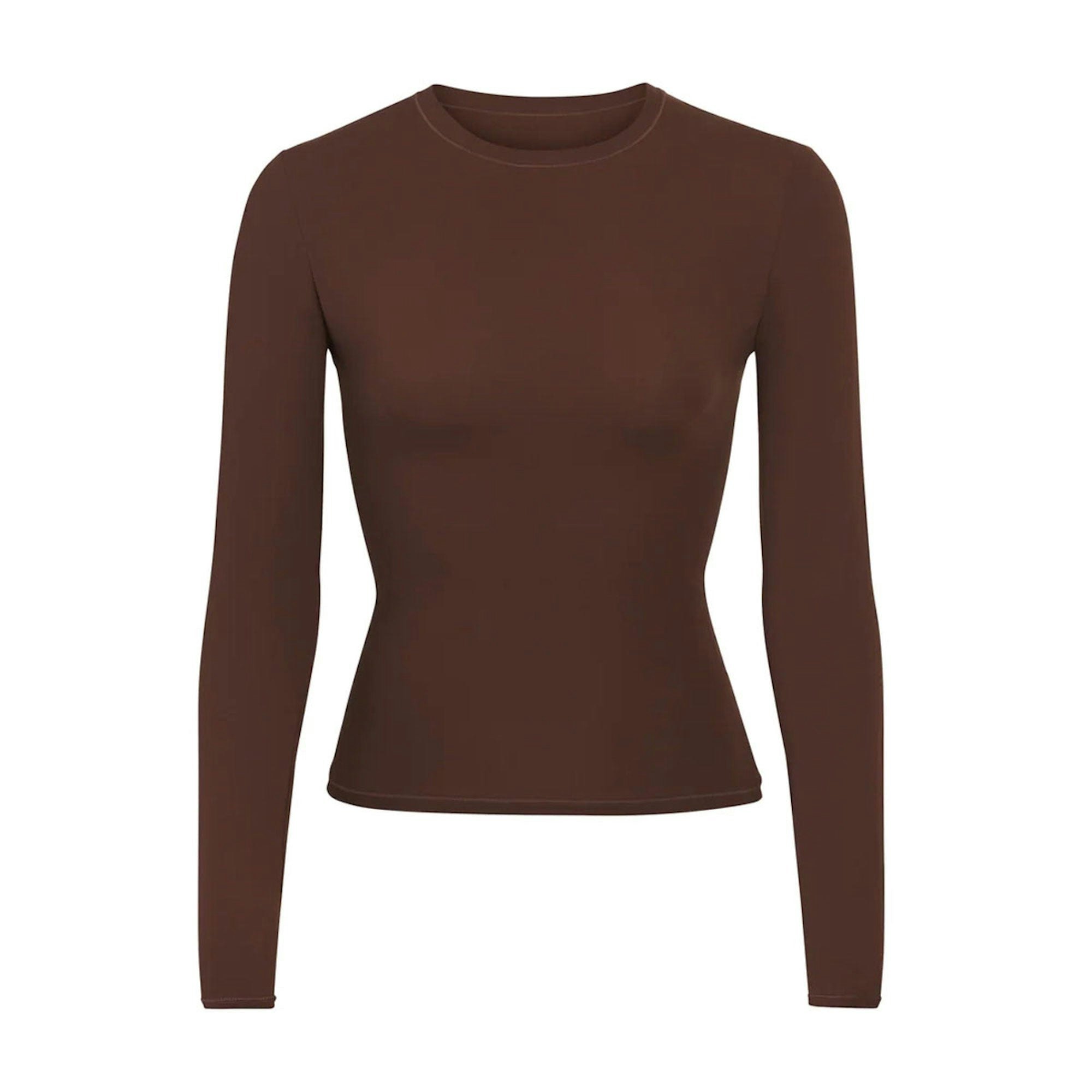 FITS EVERYBODY LONG SLEEVE T-SHIRT - COCOA - image 16