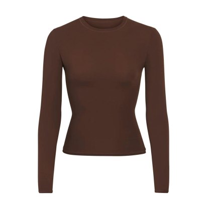 FITS EVERYBODY LONG SLEEVE T-SHIRT - COCOA - image 16