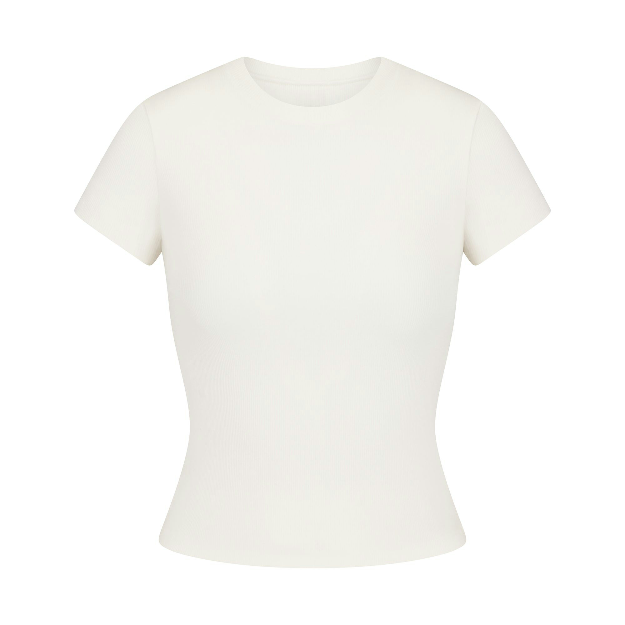 COTTON RIB T-SHIRT - MARBLE - image 20