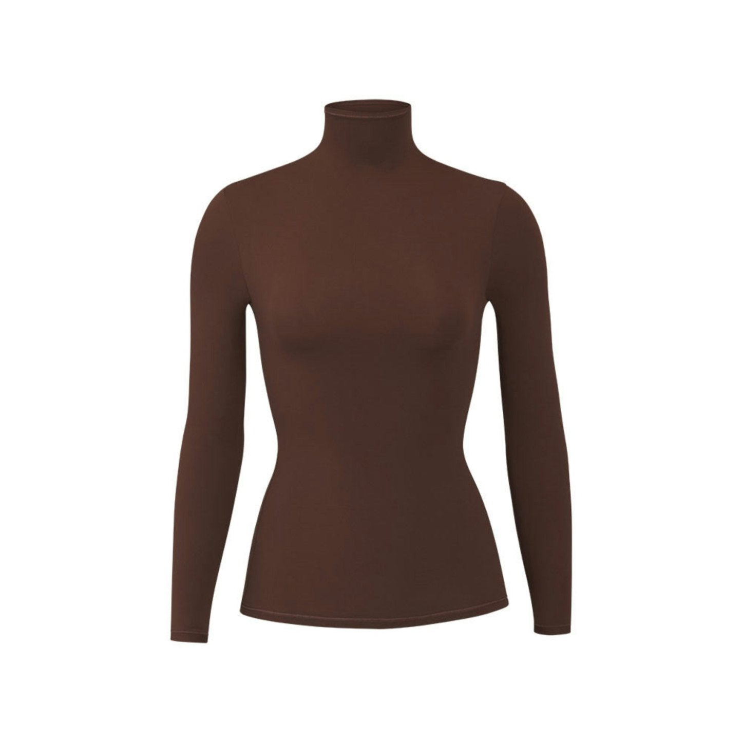 FITS EVERYBODY TURTLENECK TOP - COCOA - image 10