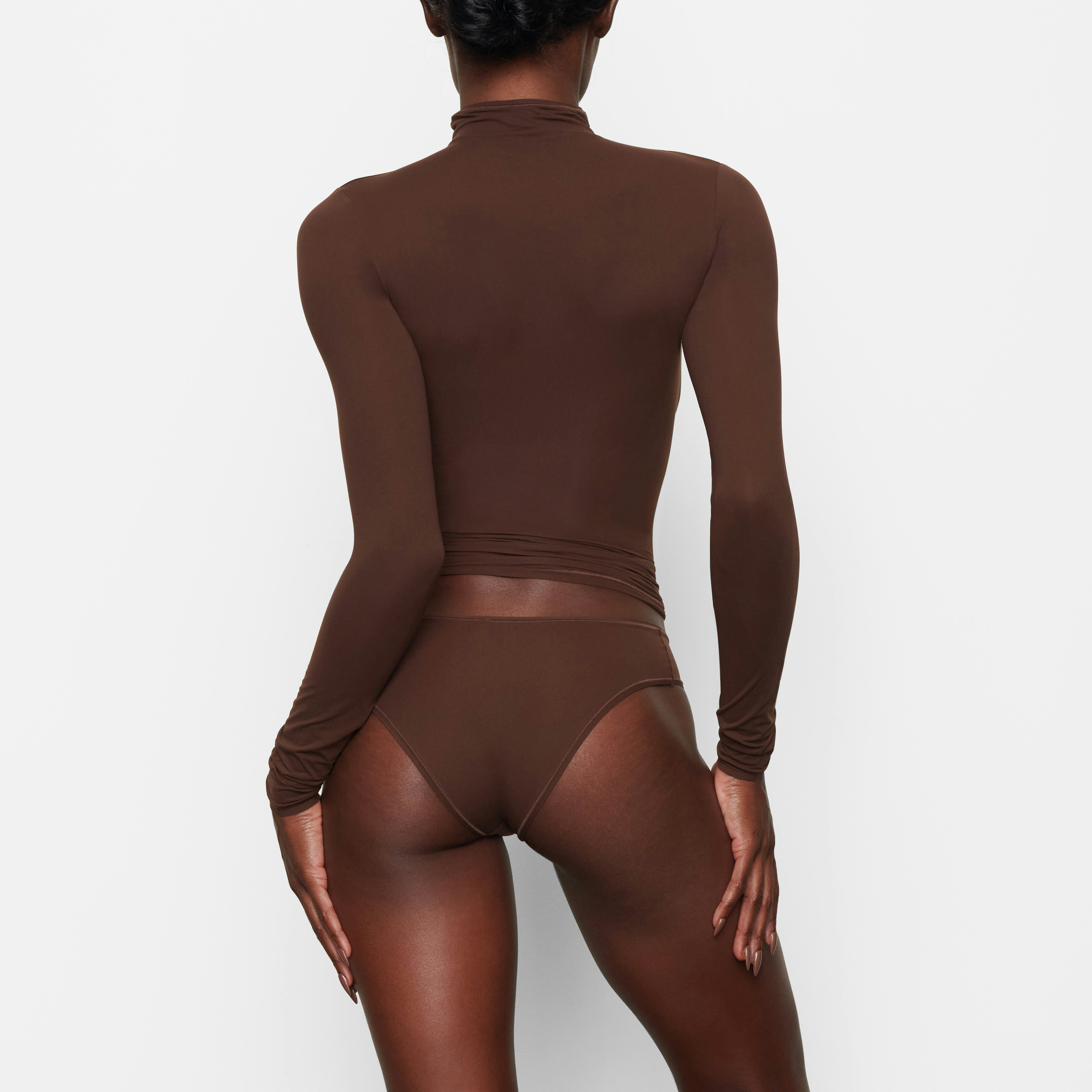FITS EVERYBODY TURTLENECK TOP - COCOA - image 8