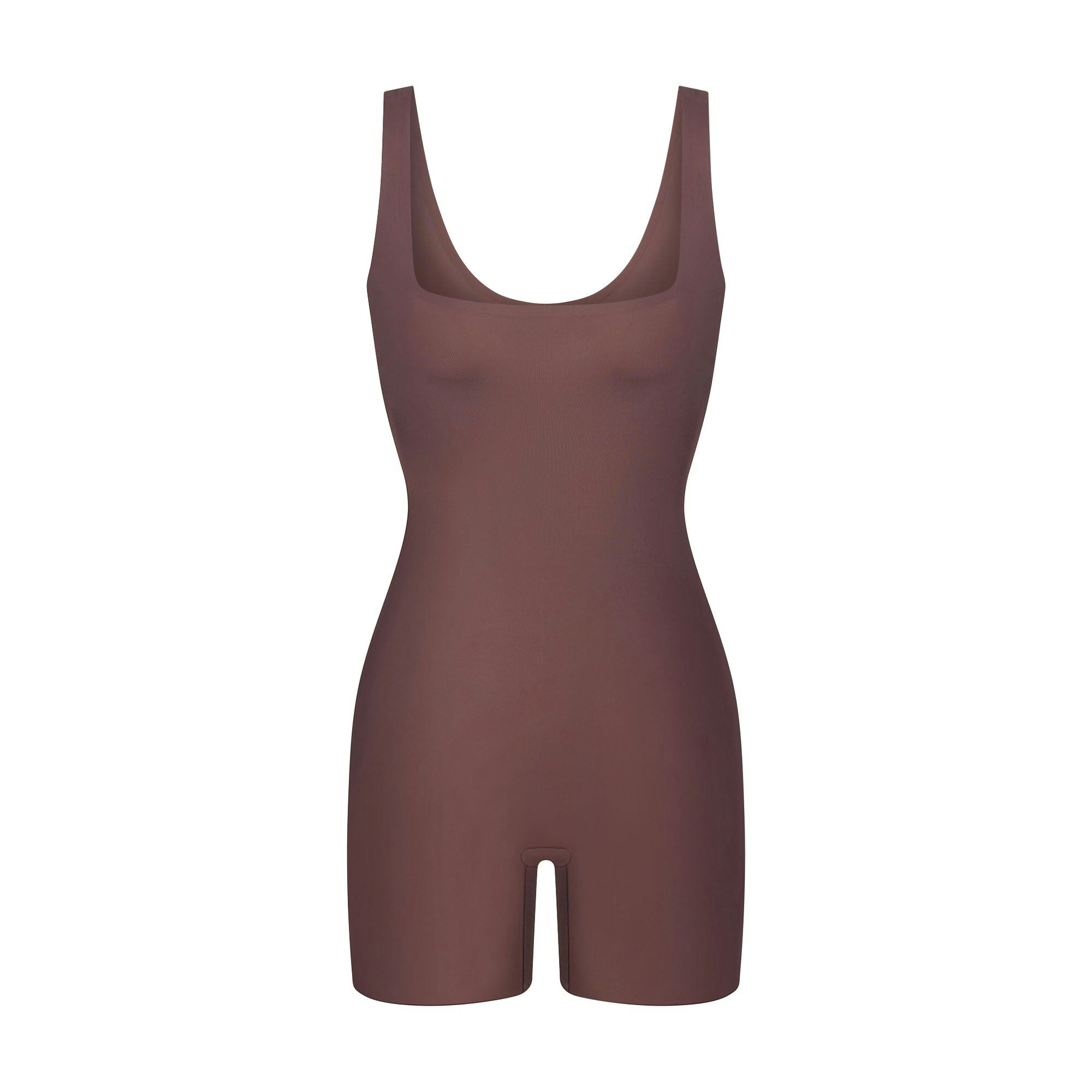 COOL SHAPEWEAR MID THIGH BODYSUIT - COCOA