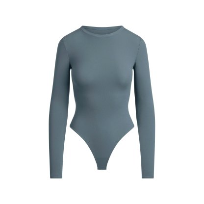 FITS EVERYBODY LONG SLEEVE CREW NECK BODYSUIT - ZIRCON - image 10