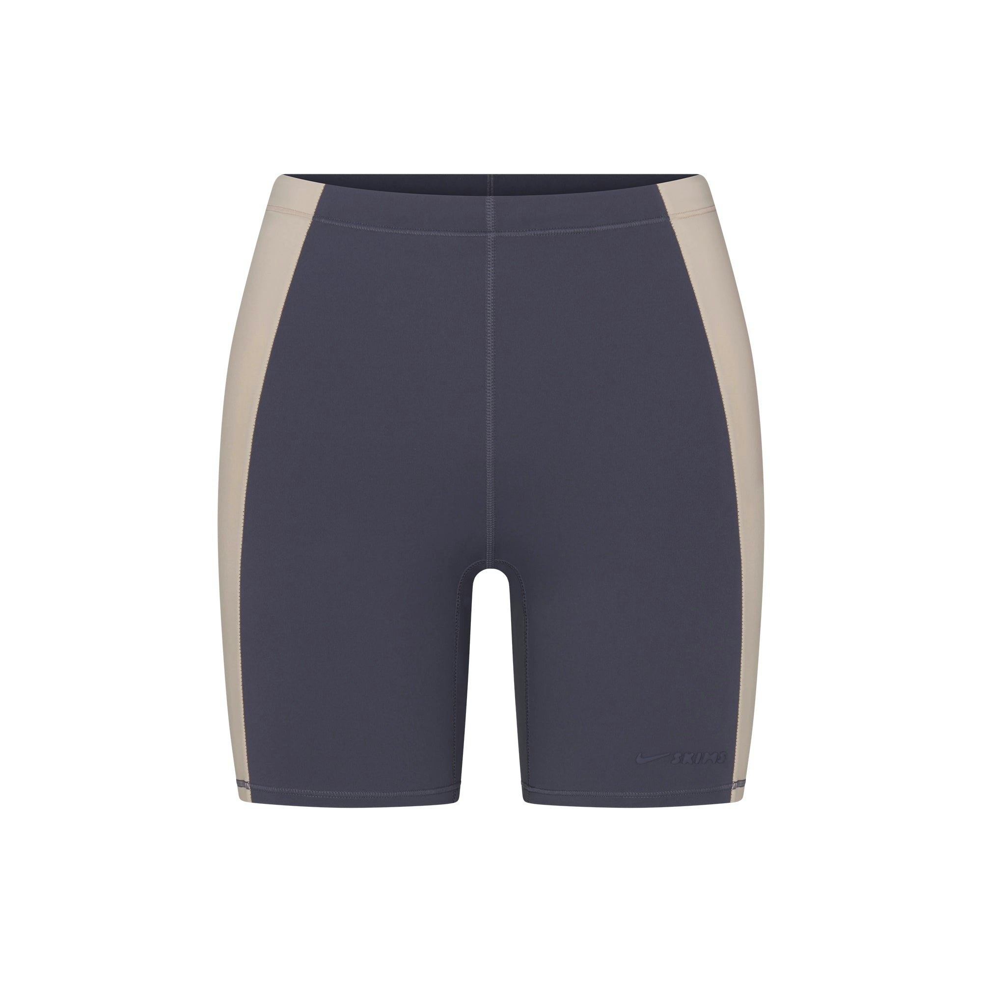 NikeSKIMS MATTE SHINE MIX 5" BIKER SHORT - DEEP ROYAL AND STONE - image 11