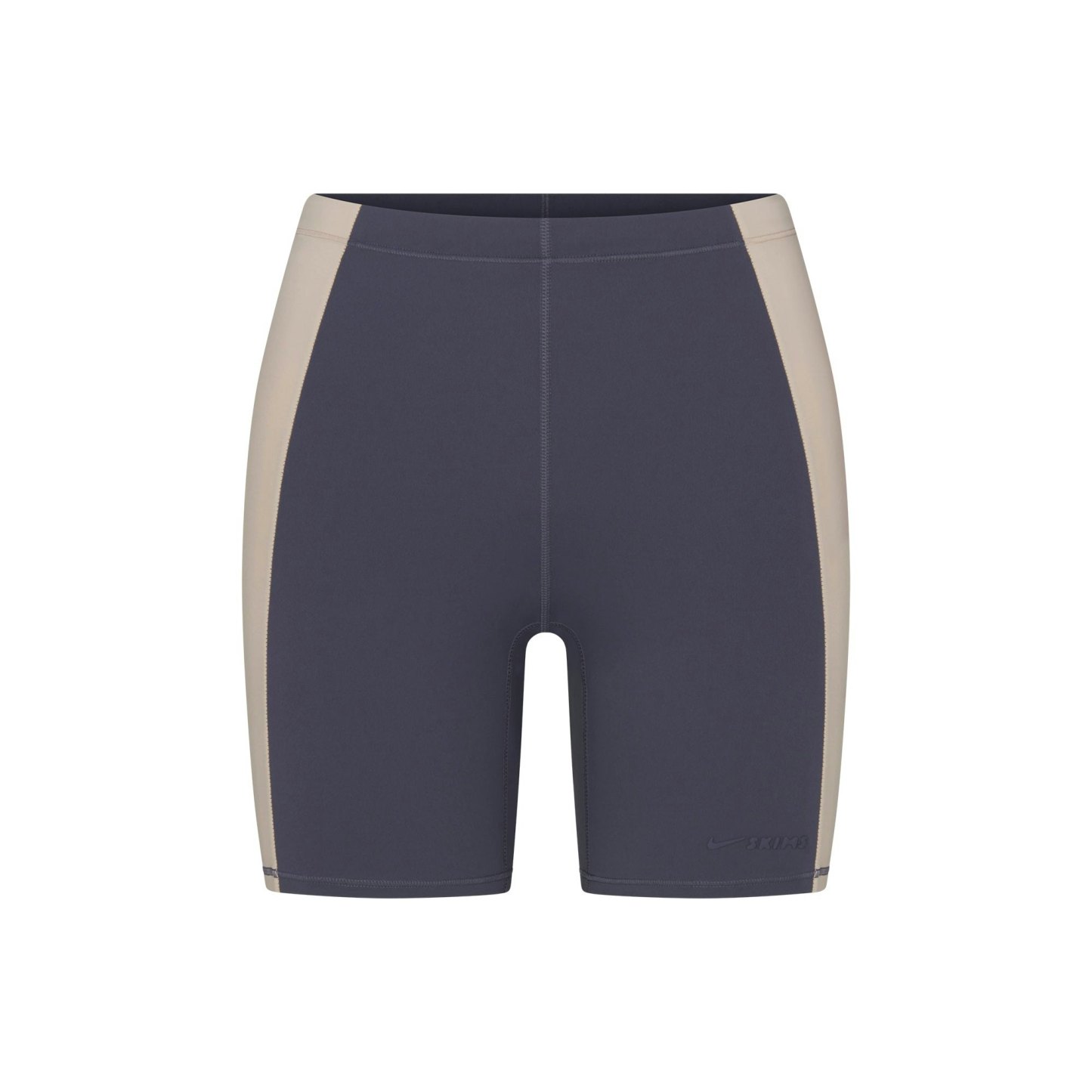NikeSKIMS MATTE SHINE MIX 5" BIKER SHORT - DEEP ROYAL AND STONE - image 11