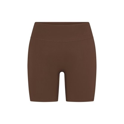 NikeSKIMS MATTE 5" BIKER SHORT - DARK SEPIA - image 26