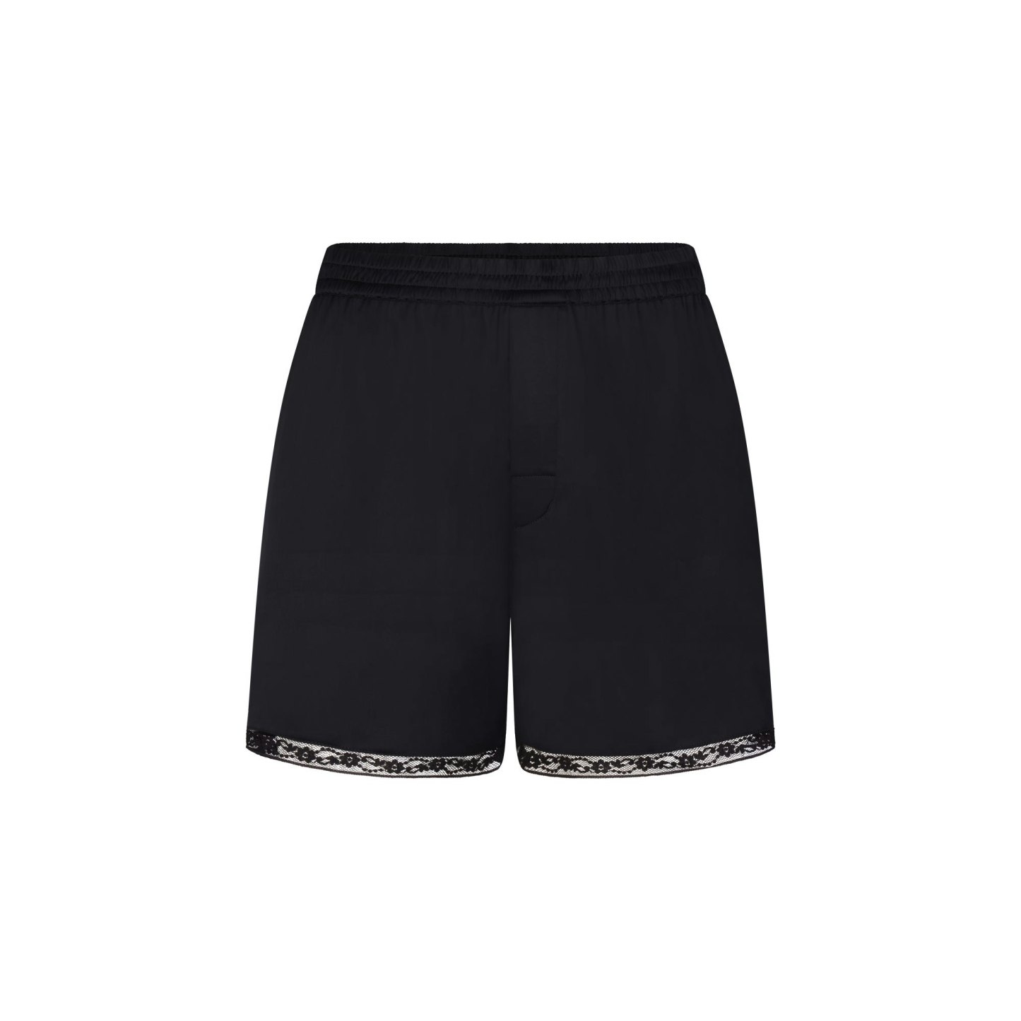 WOVEN SHINE LACE BOXER - ONYX - image 9