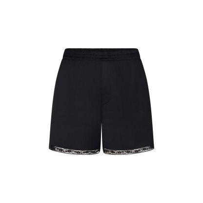 WOVEN SHINE LACE BOXER - ONYX - image 9