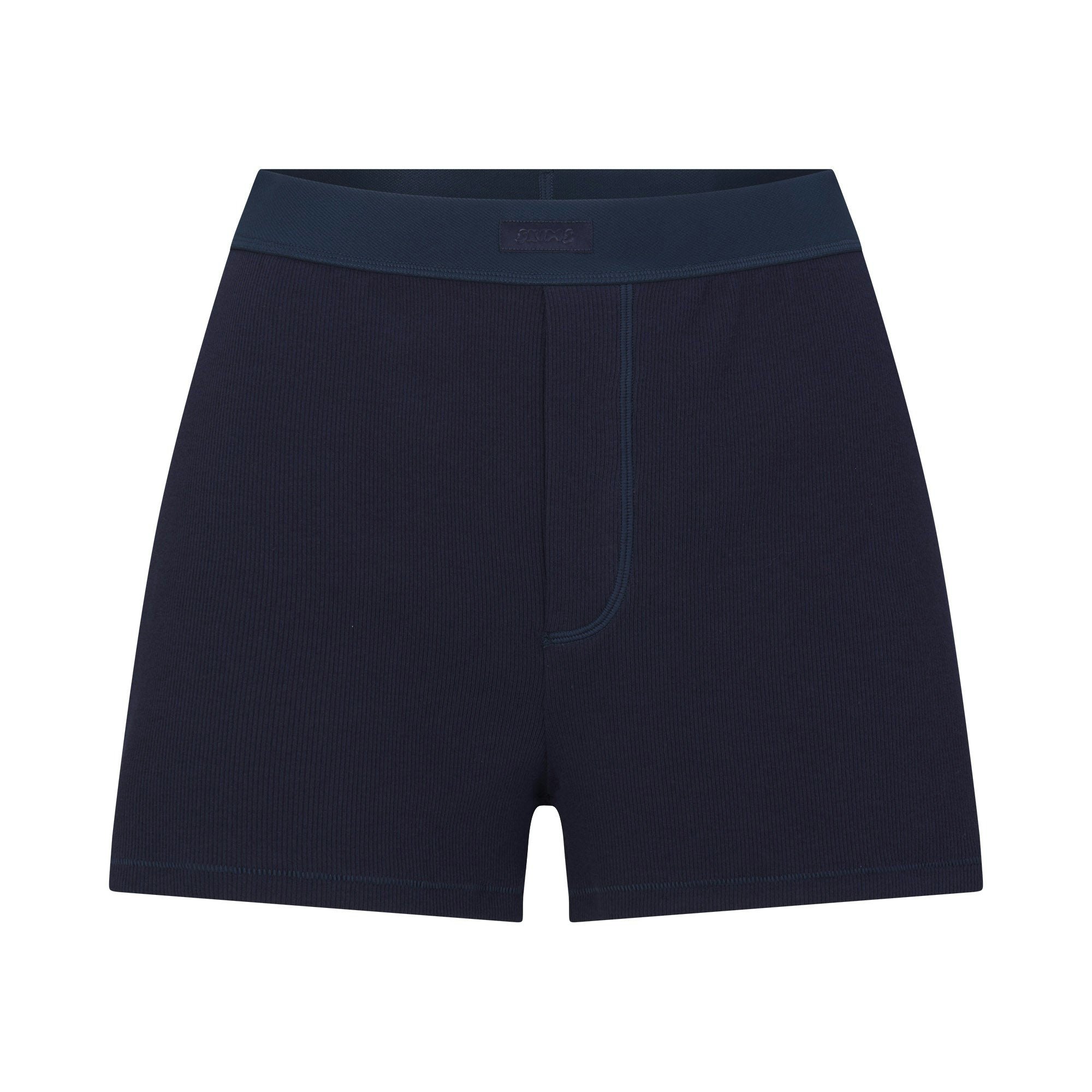 COTTON RIB LOOSE BOXER - NAVY - image 17