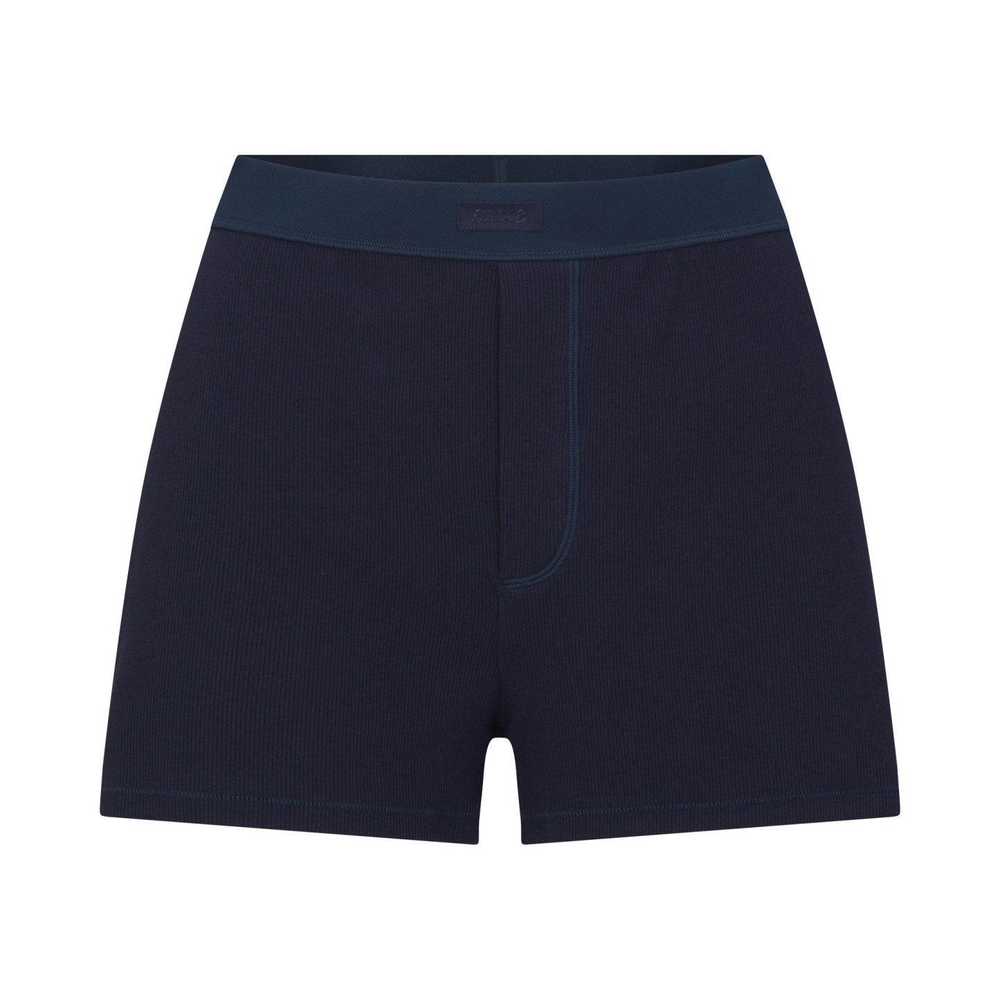 COTTON RIB LOOSE BOXER - NAVY - image 17