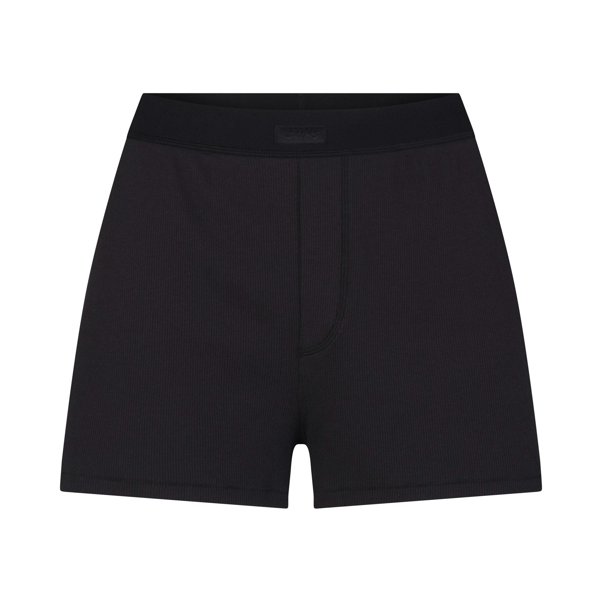 COTTON RIB LOOSE BOXER - SOOT - image 6