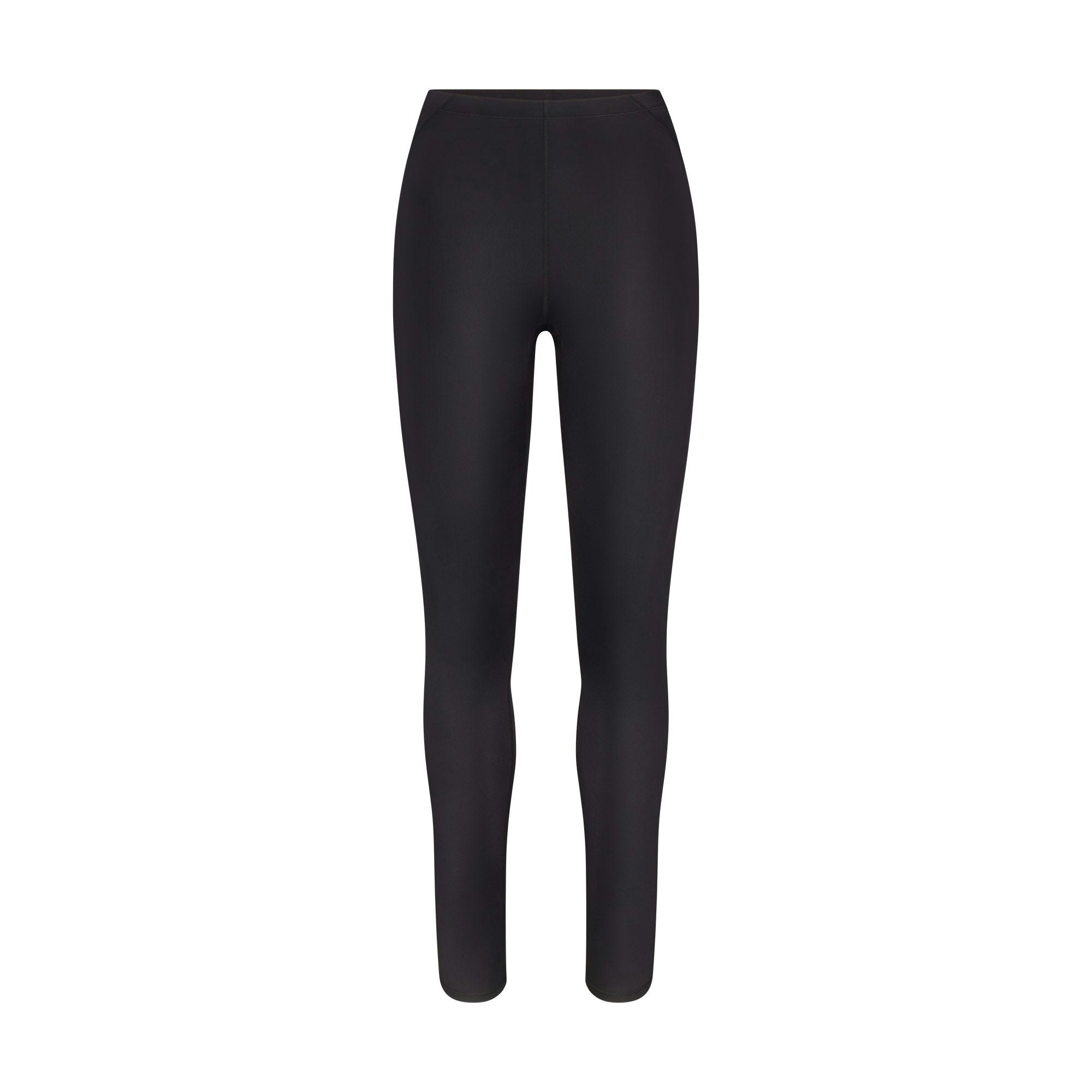 NikeSKIMS SHINE DRAWCORD 26" LEGGING - OBSIDIAN - image 8