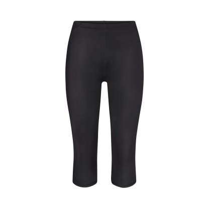 NikeSKIMS SHINE DRAWCORD CROP 17" LEGGING - OBSIDIAN - image 20
