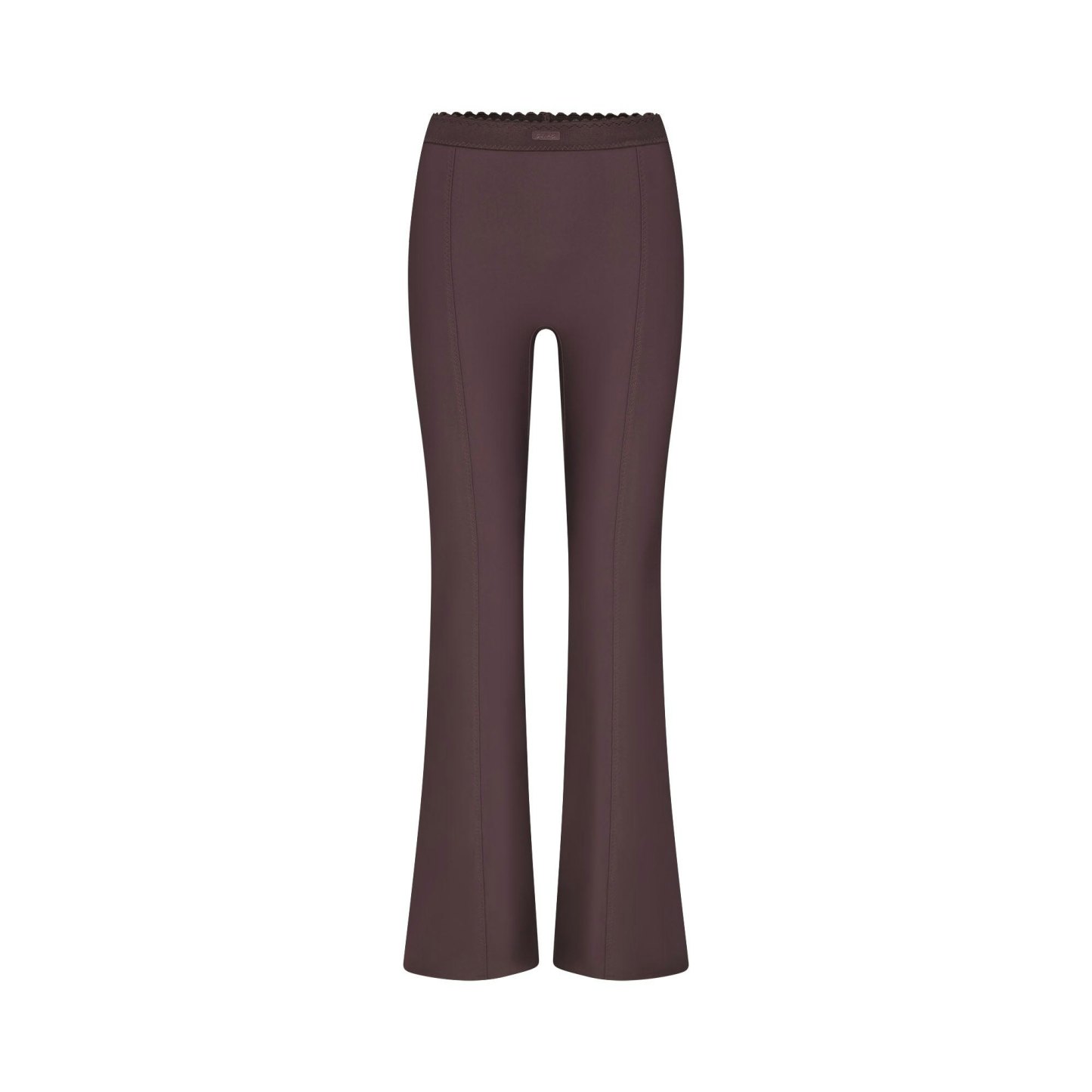 SKIMS BODY HIGH-WAISTED FLARE PANT - RAISIN - image 12