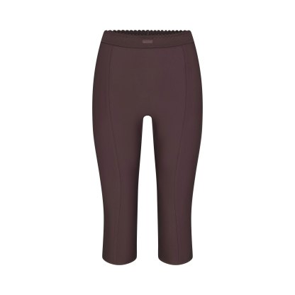 SKIMS BODY HIGH-WAISTED CAPRI - RAISIN - image 12