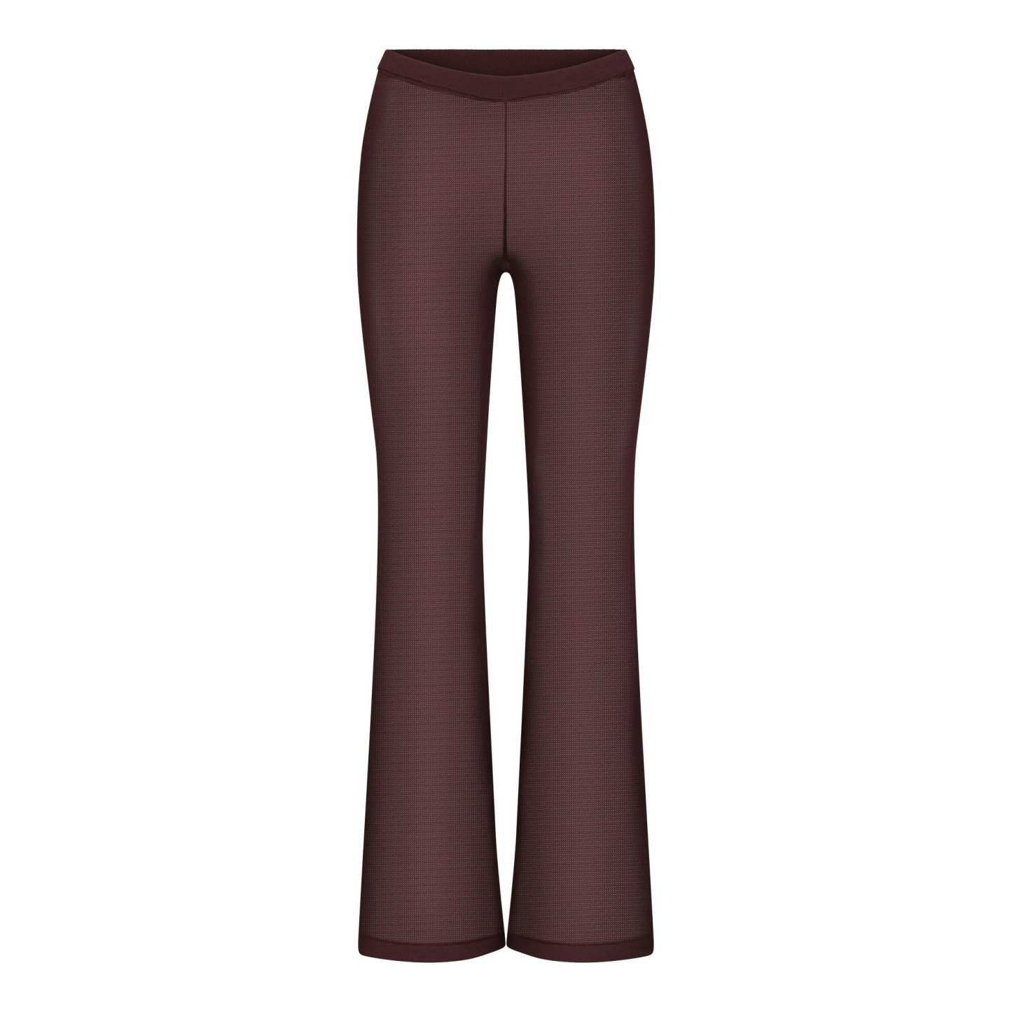 SLINKY KNIT LOW RISE PANT - CURRANT - image 13