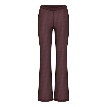 SLINKY KNIT LOW RISE PANT - CURRANT - image 13