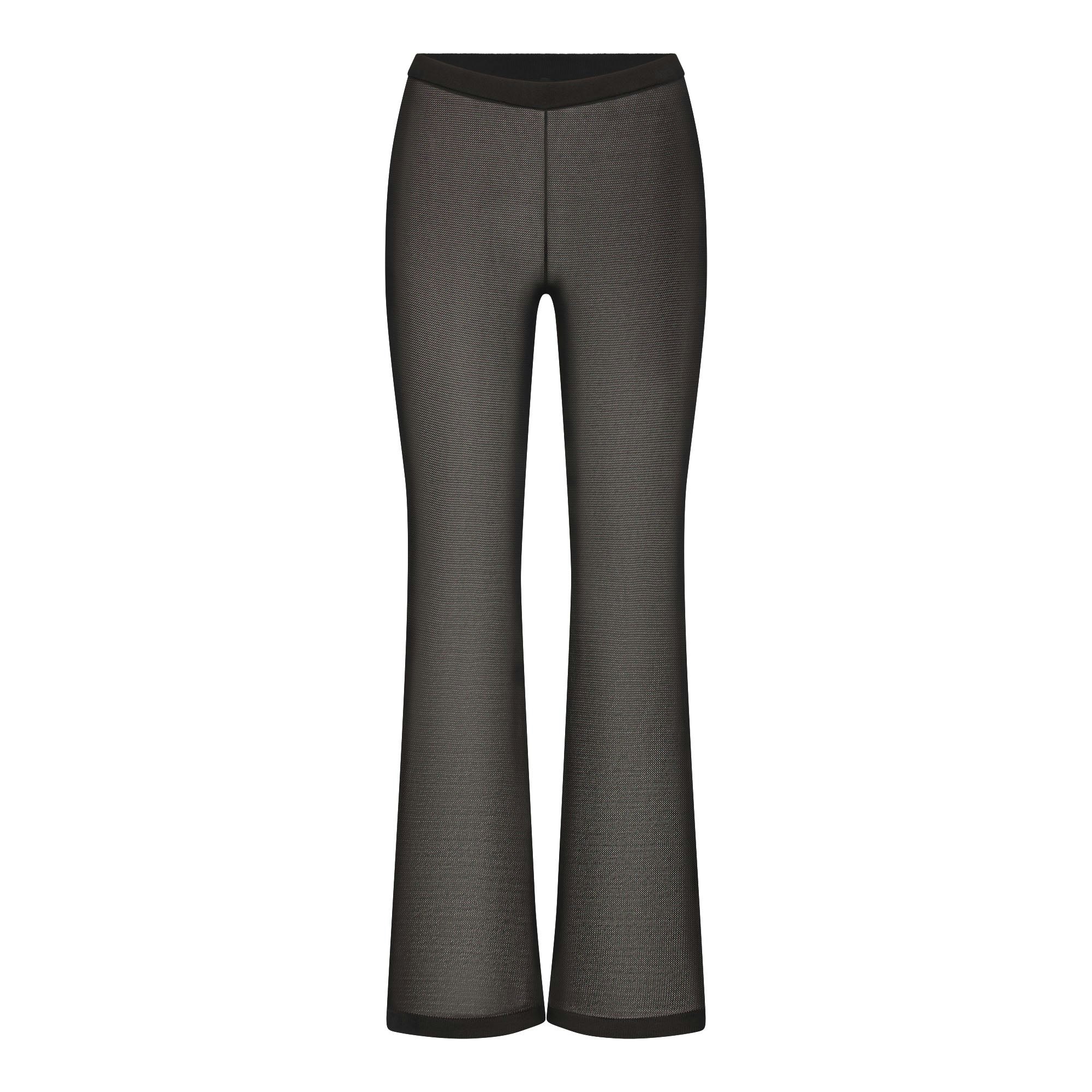 SLINKY KNIT LOW RISE PANT - OBSIDIAN - image 7