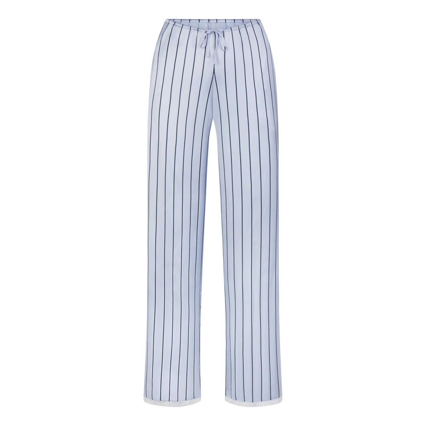 WOVEN SHINE LACE PANT - PERIWINKLE WIDE STRIPE - image 13