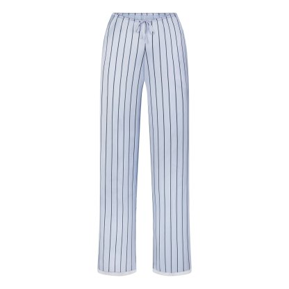 WOVEN SHINE LACE PANT - PERIWINKLE WIDE STRIPE - image 13