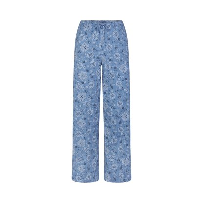 COTTON POPLIN SLEEP STRAIGHT LEG PANT - ARCTIC BANDANA - image 12