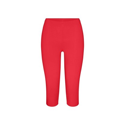 SMOOTH LAYERS HIGH-WAISTED CAPRI - CARMINE - image 16
