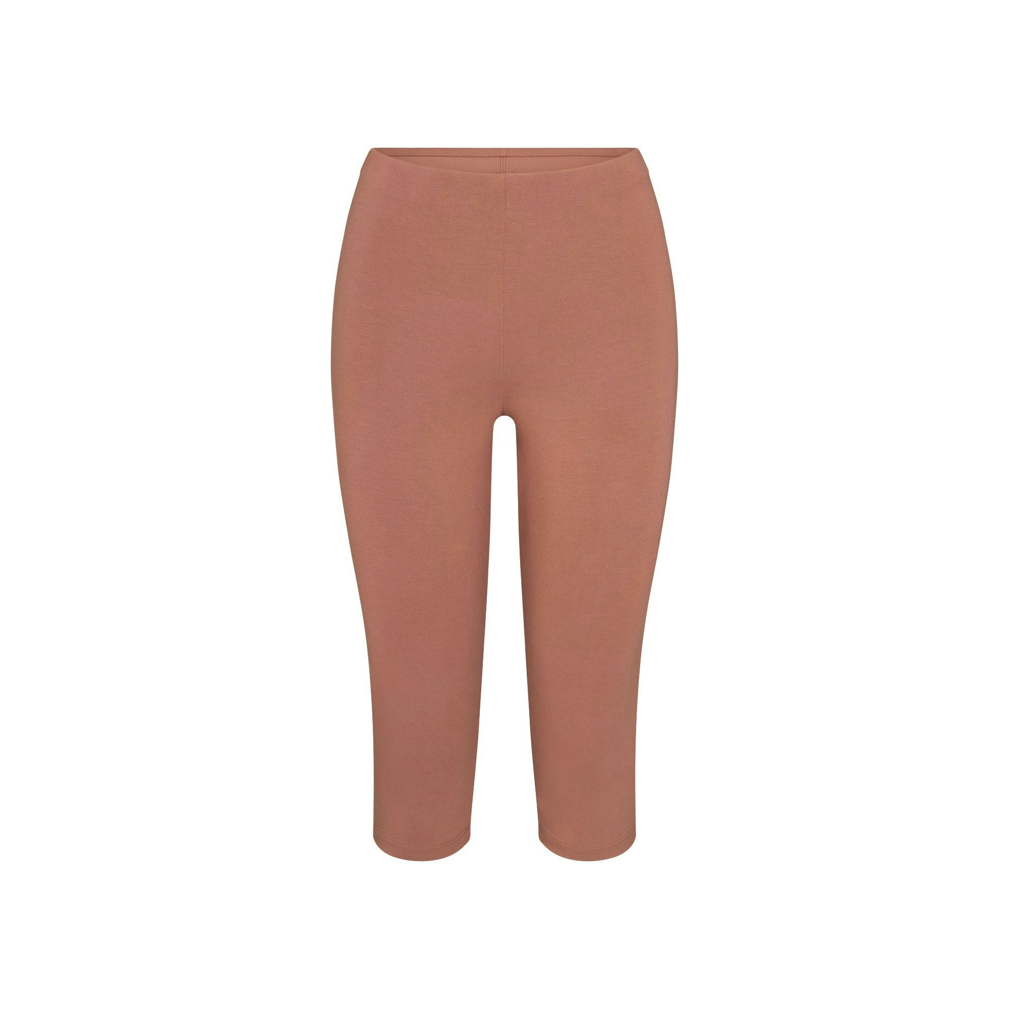 SMOOTH LAYERS HIGH-WAISTED CAPRI - NUTMEG - image 6
