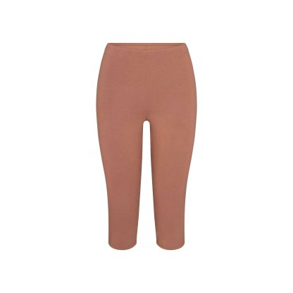 SMOOTH LAYERS HIGH-WAISTED CAPRI - NUTMEG - image 6