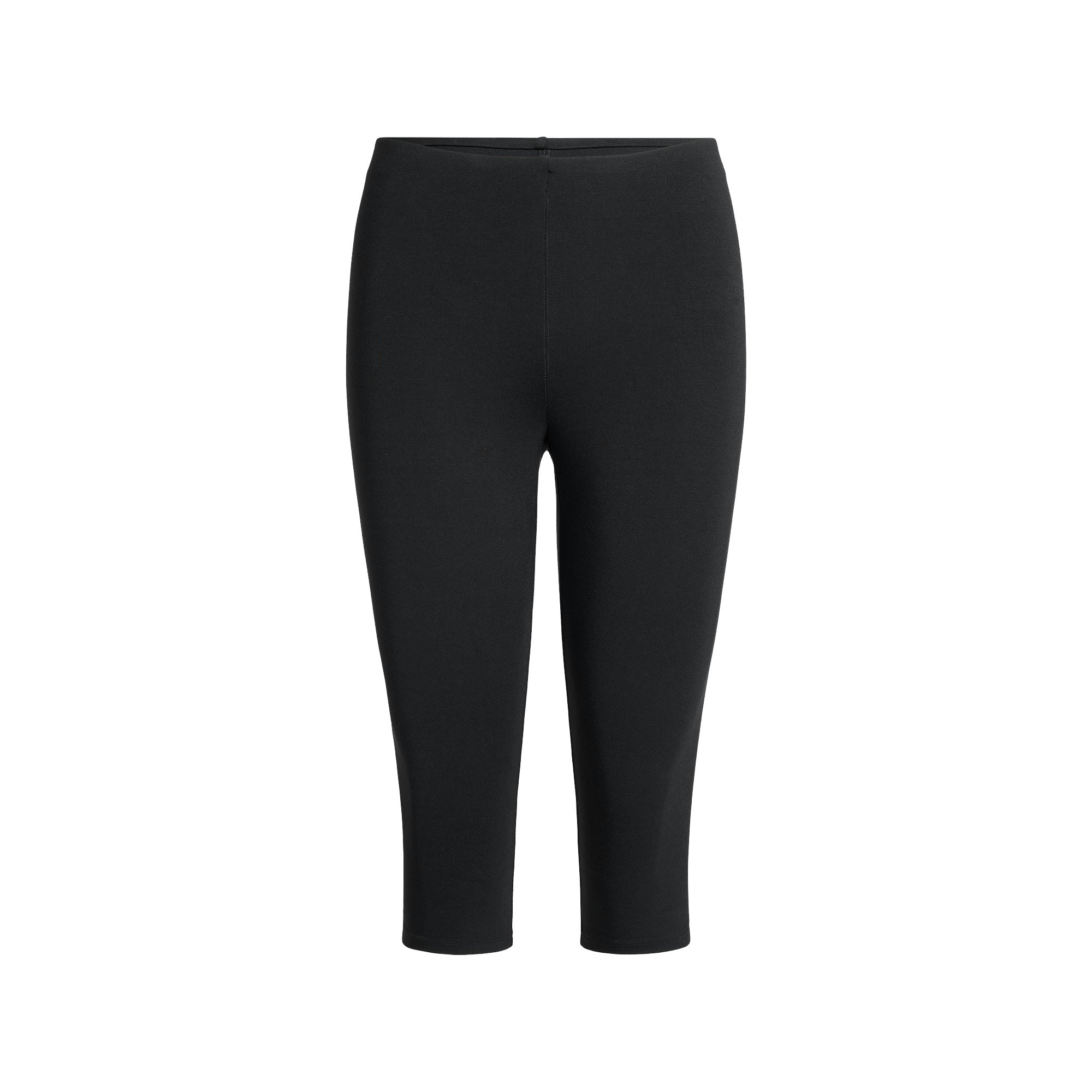SMOOTH LAYERS HIGH-WAISTED CAPRI - OBSIDIAN - image 10